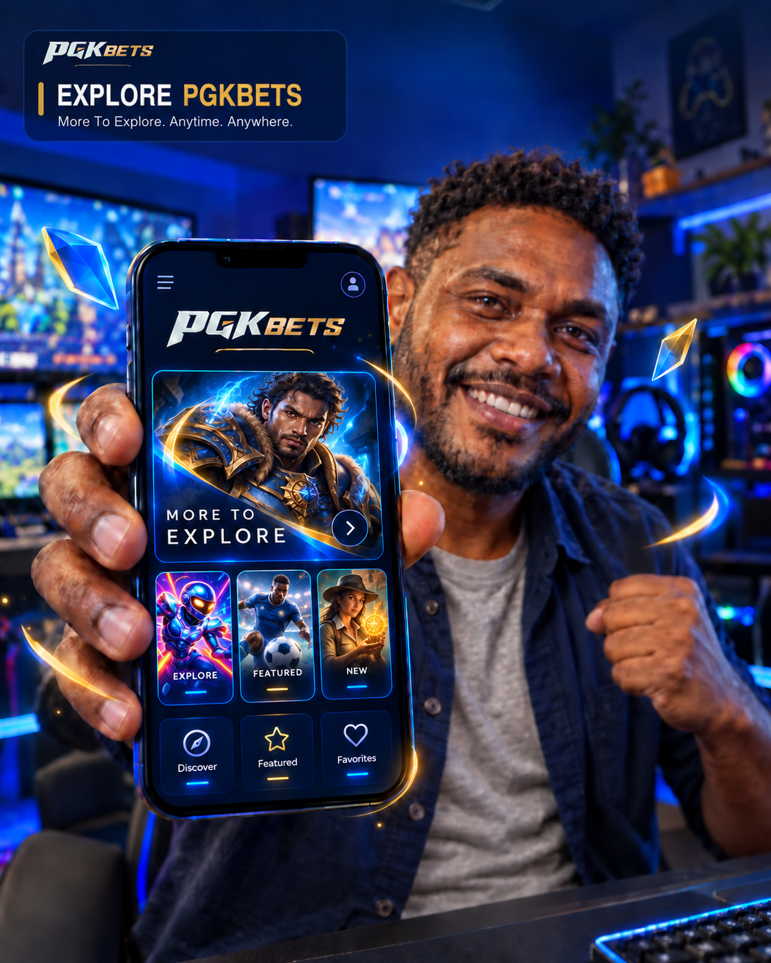 PGKBETS — More To Explore. Anytime. Anywhere.